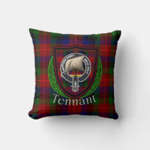 Tennant-Schottischer-Clan-Tartan & -Wappen