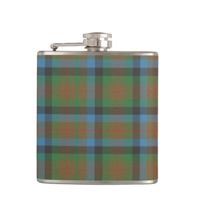 Tennant Tartan Flachmann (Vorderseite)