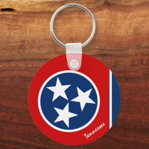 Tennesse Flag & Tennesse Urlaub, Patrioten /sport Schlüsselanhänger