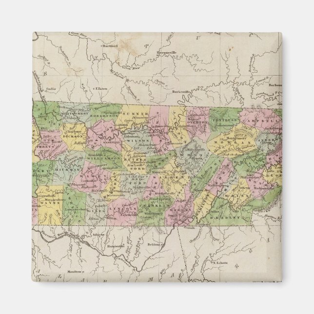 Tennessee 4 magnet (Vorne)