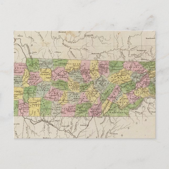 Tennessee 4 postkarte (Vorderseite)