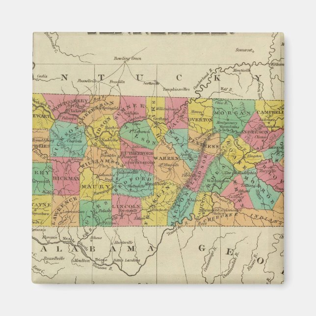 Tennessee 7 magnet (Vorne)