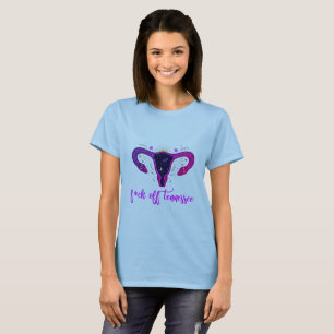 Tennessee Abortion Ban Celestial Uterus Protest T-Shirt