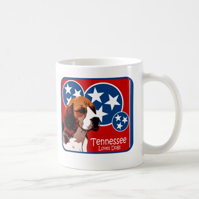 Tennessee-Beagle Kaffeetasse (Rechts)