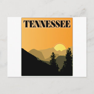 Tennessee-Berge Postkarte