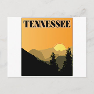 Tennessee-Berge Postkarte