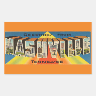 Tennessee, Blatt 4 Nashville Aufkleber