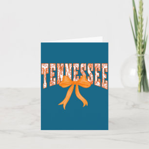Tennessee Blumen Frauen Mädchen Kinder Süß Retro C Karte
