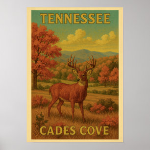 Tennessee Cades Cove V01 Poster