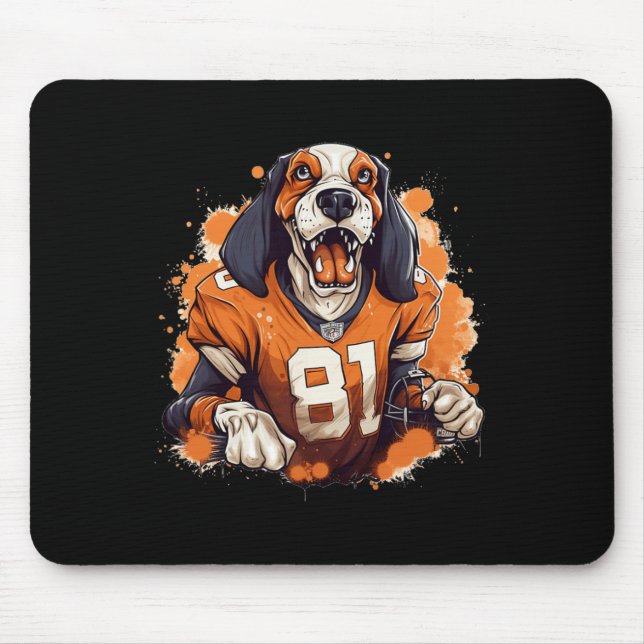 Tennessee Dog Sport Liebe Tennessee Drei Sterne Mousepad (Vorne)