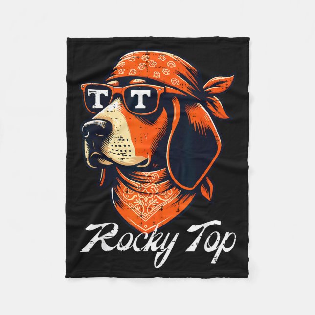 Tennessee Dog Women Kids Boys Girls Youth Men Teen Fleecedecke (Vorderseite)