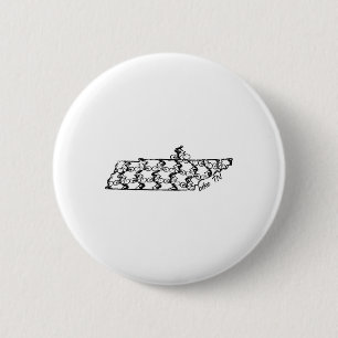 Tennessee Fahrradfahren Radfahren Tn Mountainbiken Button