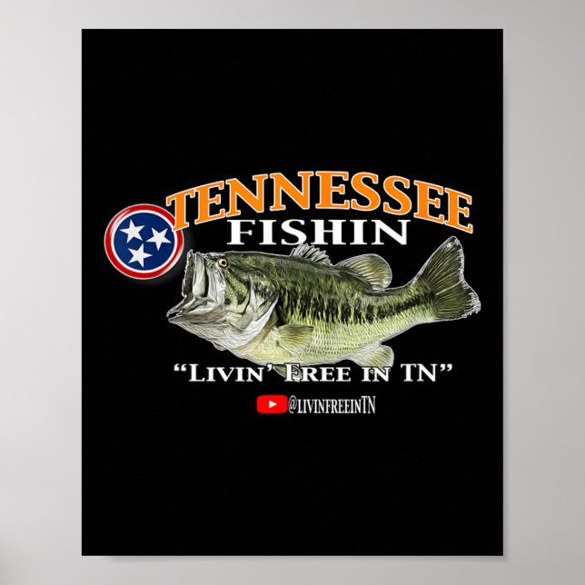Tennessee Fishin Byb Hog Slab Fischen Poster (Vorne)