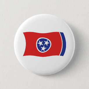 Tennessee Flag Button