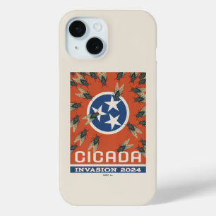 Tennessee Flag Cicada Invasion Case-Mate iPhone Hülle