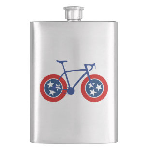 Tennessee Flag Radfahren Flachmann
