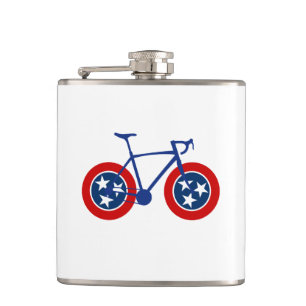 Tennessee Flag Radfahren Flachmann
