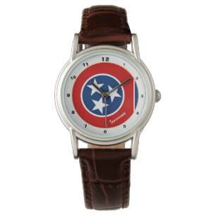 Tennessee Flag & Tennessee fashion USA /design Armbanduhr