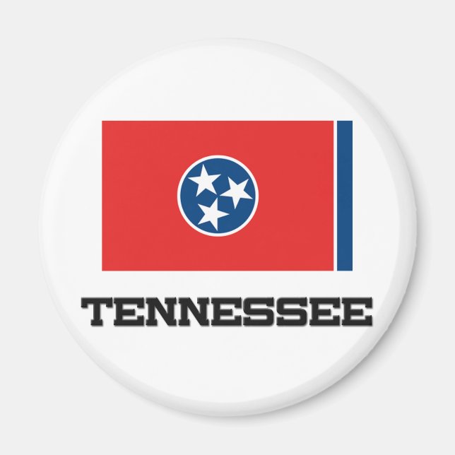 Tennessee-Flagge Magnet (Vorne)