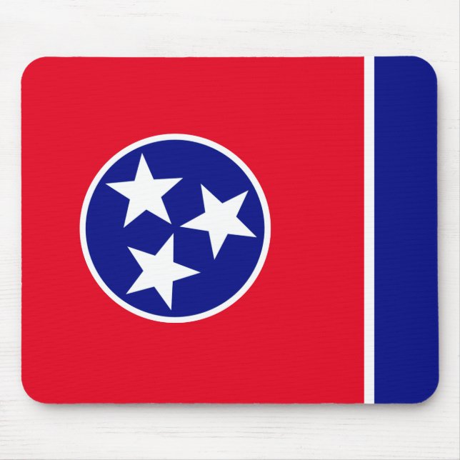 Tennessee-Flagge Mousepad (Vorne)