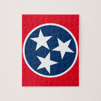 Tennessee-Flagge Puzzle