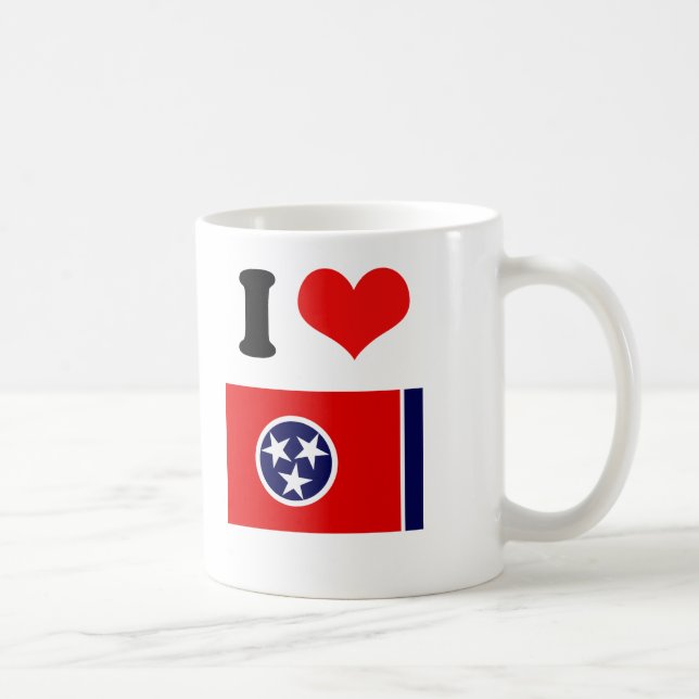 TENNESSEE-FLAGGE TASSE (Rechts)