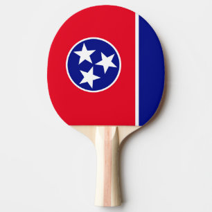 Tennessee-Flagge Tischtennis Schläger