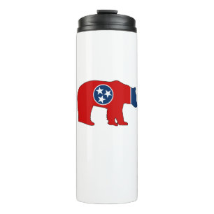 Tennessee-Flaggenträger Thermosbecher