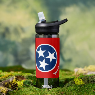 Tennessee-Flasche, patriotische Tennessee-Flagge Trinkflasche