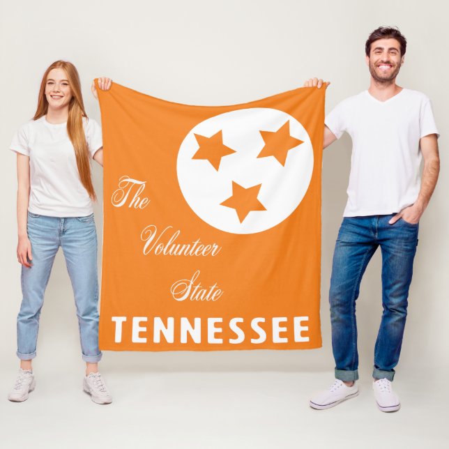 Tennessee-Fleece-Decke Fleecedecke (Beispiel)