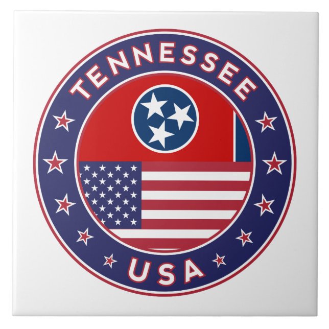 Tennessee Fliese (Vorderseite)
