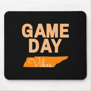 Tennessee Football Game Day Vibes Fall Tailgate Mousepad