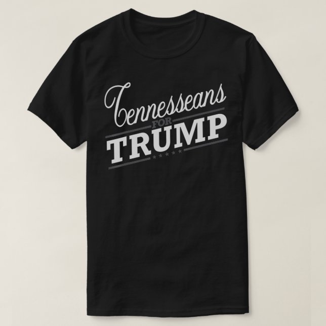 Tennessee für Trump 2024: Der 2. Präsident von Seq T-Shirt (Design vorne)