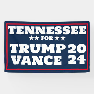 Tennessee für Trump Vance 2024-Banner Banner