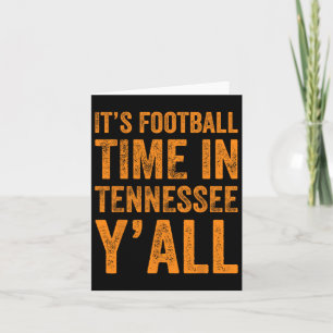 Tennessee Fußball Es ist Fußball in Tennessee Karte