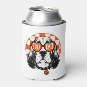 Tennessee-Hund Orange Weiß Rocky Top TN Hund Dosenkühler