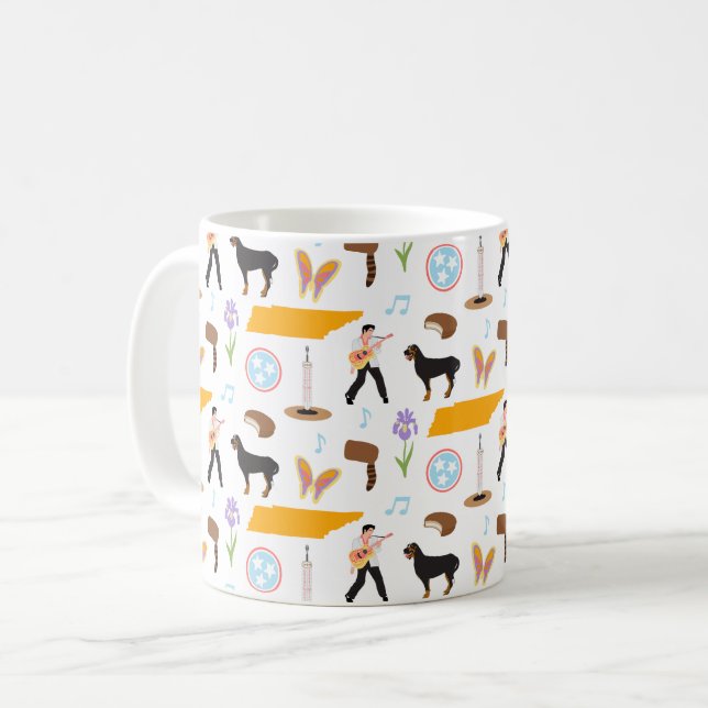 Tennessee-Icons Kaffeetasse (Vorderseite Links)