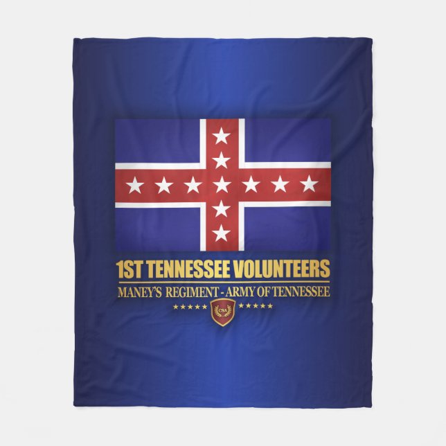 Tennessee Infanterie (F10) Fleecedecke (Vorderseite)