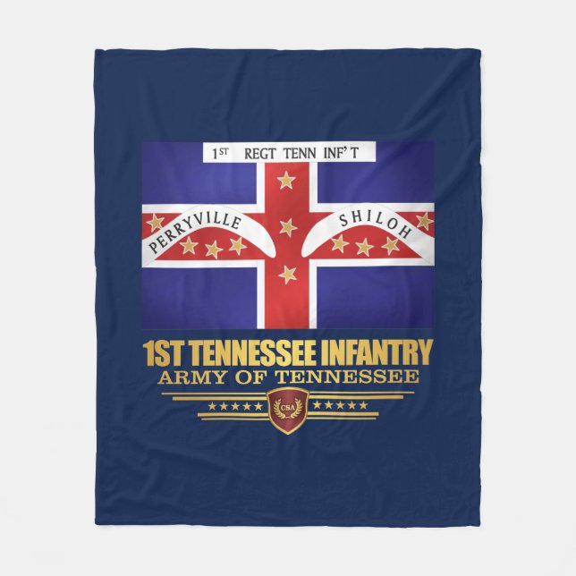 Tennessee Infanterie Fleecedecke (Vorderseite)