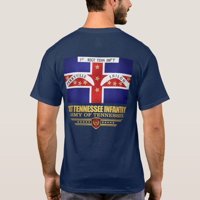 Tennessee Infanterie T-Shirt (Rückseite)