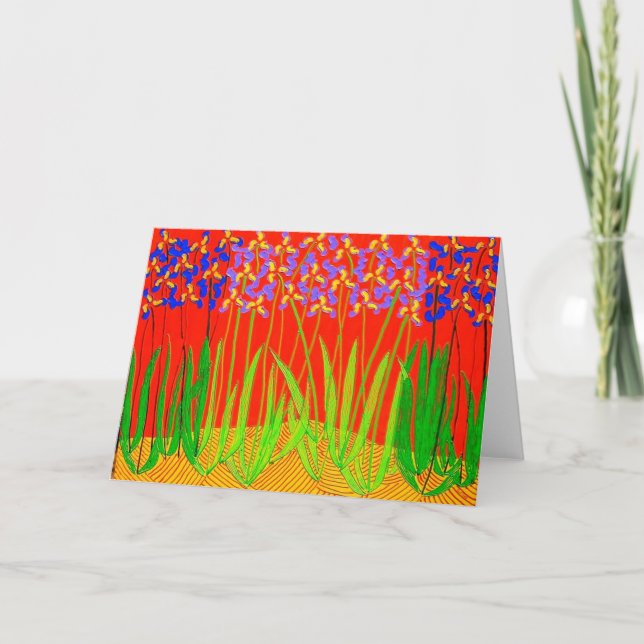 Tennessee Ire bei Sunset Karte (Vorderseite)