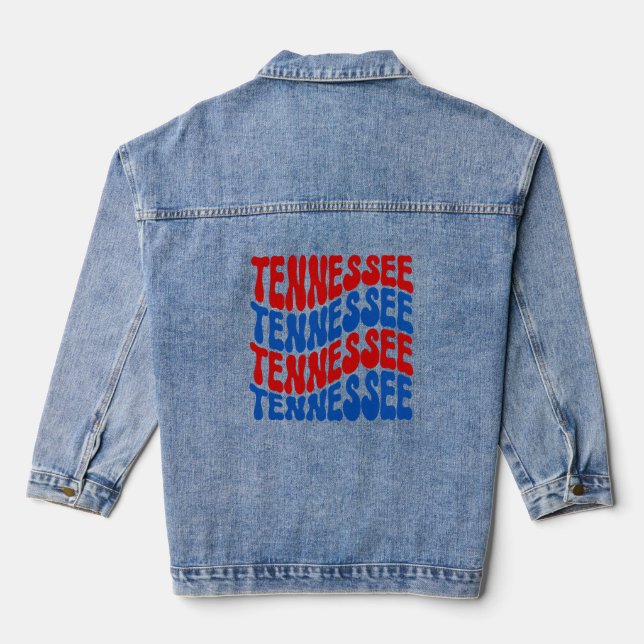 Tennessee Jeansjacke (Rückseite)
