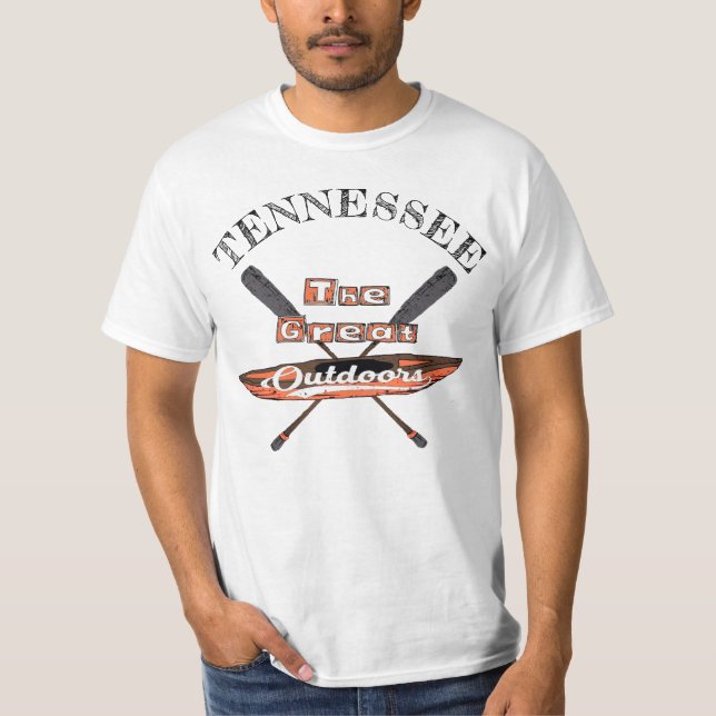 Tennessee Kayaking T - Shirt (Vorderseite)