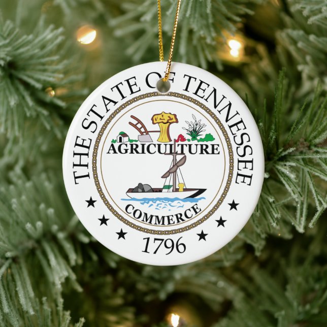Tennessee Keramik Ornament (Baum)