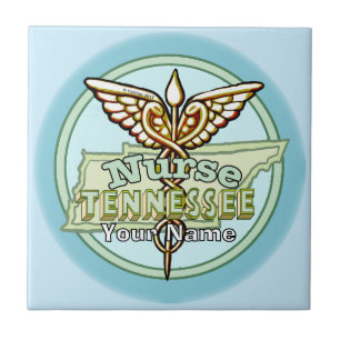 Tennessee Krankenpfleger Caduceus Fliese