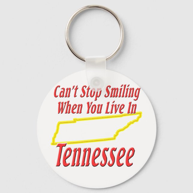 Tennessee - lächeln schlüsselanhänger (Vorderseite)