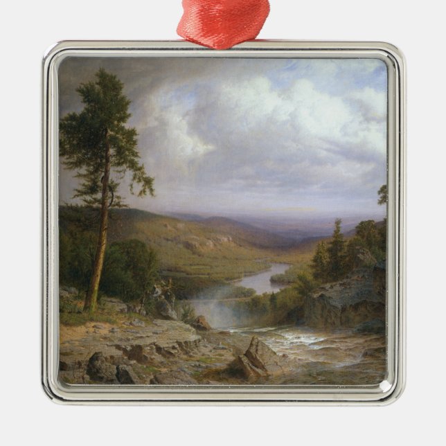 Tennessee Landschaft Ornament Aus Metall (Vorne)