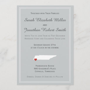 Tennessee-Liebe - Einladung zur Hochzeit
