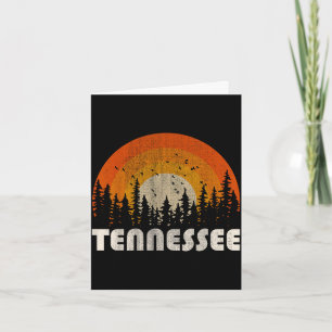Tennessee - lustige Natur Vintage-Wandern 60er 70e Karte