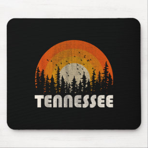 Tennessee - lustige Natur Vintage-Wandern 60er 70e Mousepad